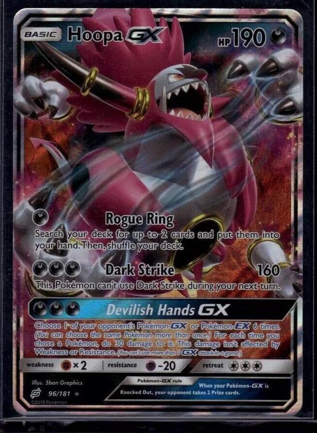 2019 Pokemon Sun & Moon Team Up Hoopa #96