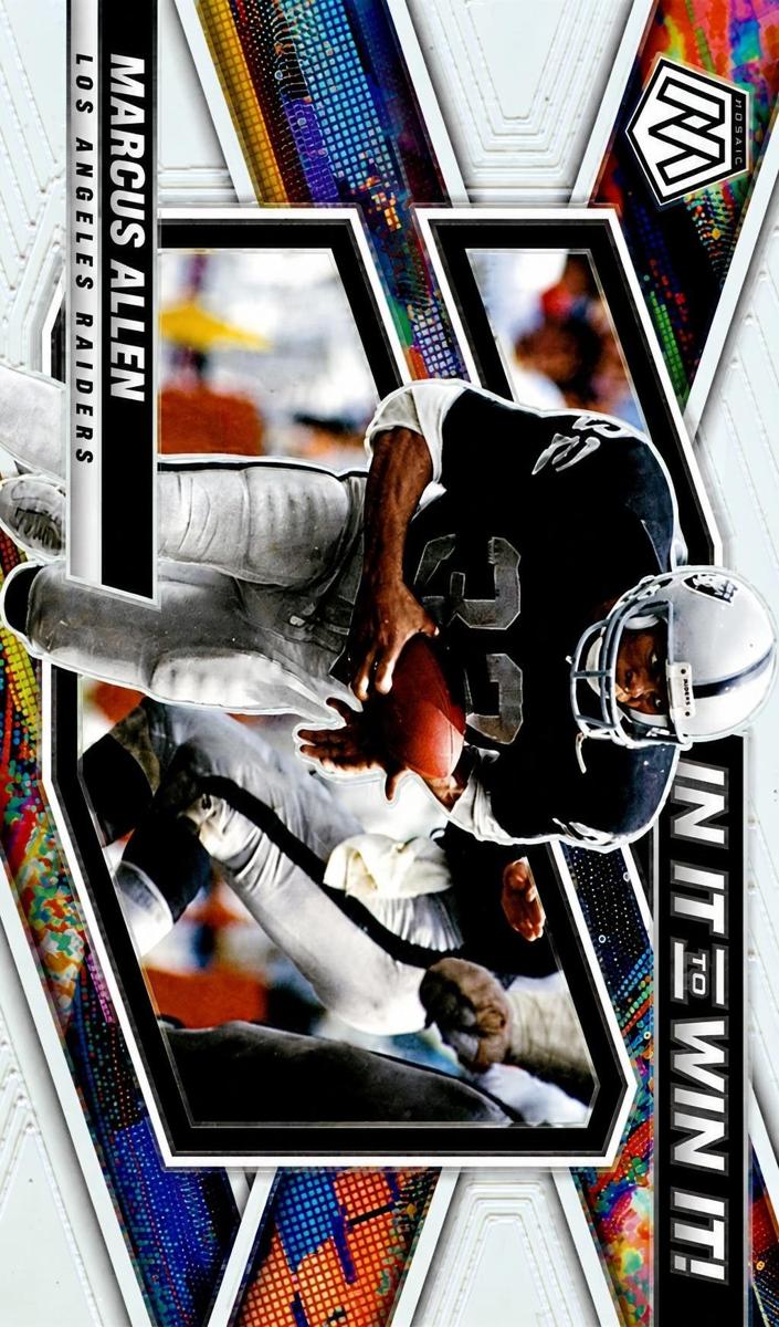 2022 Panini Mosaic Football Silver Marcus Allen #SB-6