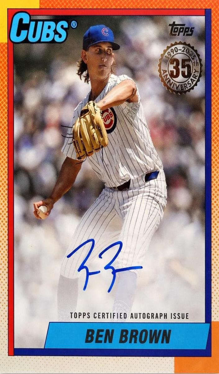 2025 Topps Baseball Ben Brown #90A-BBR