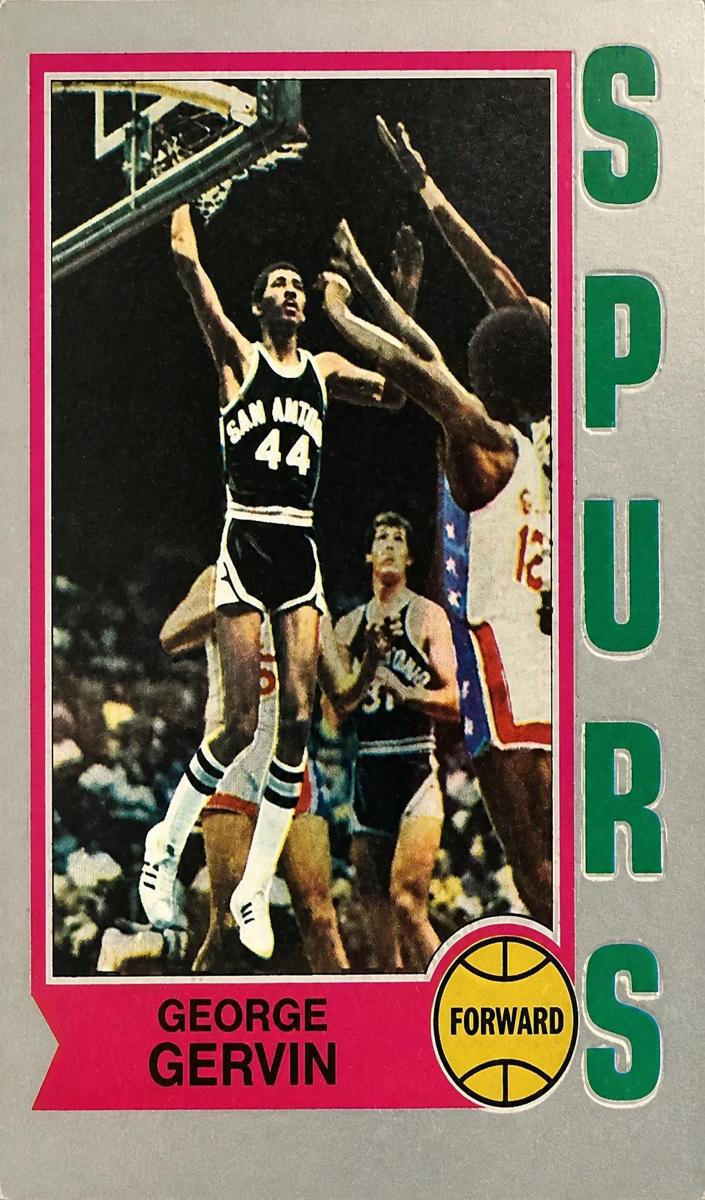1996 Topps Stadium Club Basketball George Gervin #18