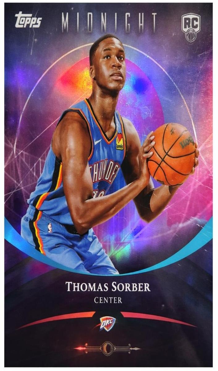 2025 Topps Midnight Basketball Thomas Sorber #75