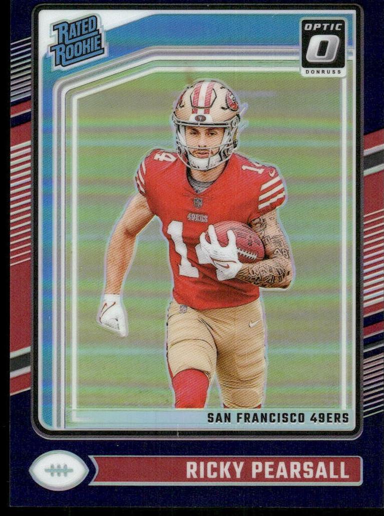 2024 Donruss Optic Football Purple Ricky Pearsall #284