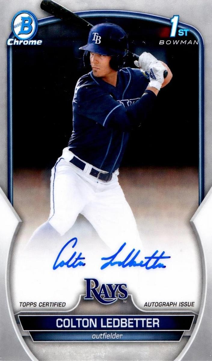 2023 Bowman Draft Chrome Baseball Colton Ledbetter #CDA-CL