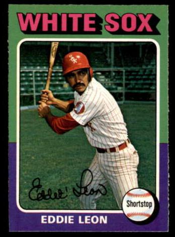 1975 O-Pee-Chee Baseball Eddie Leon #528 PSA 9