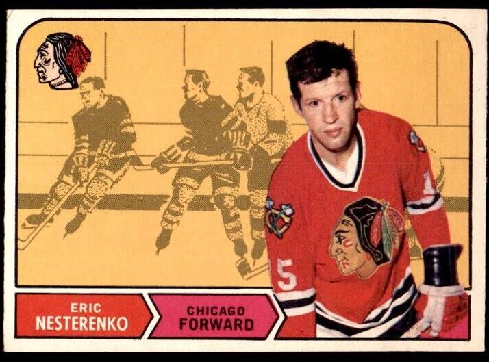 1968 O-Pee-Chee Hockey Eric Nesterenko #154