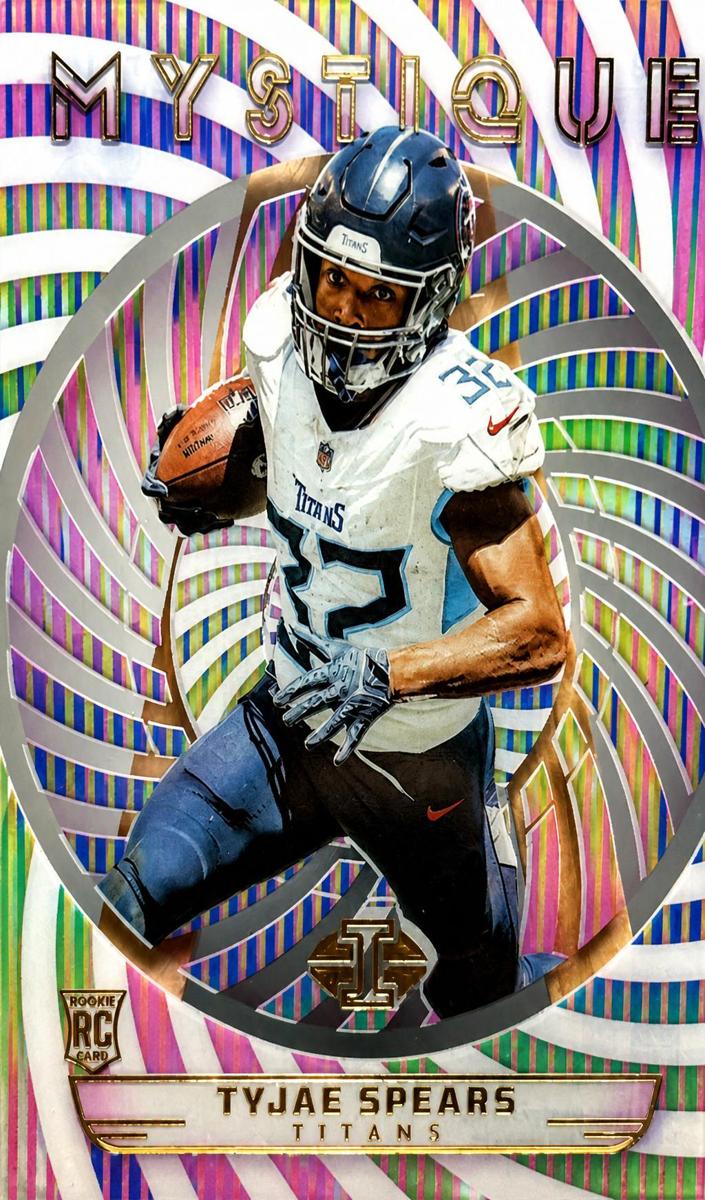 2023 Panini Illusions Football Light Blue Tyjae Spears #38