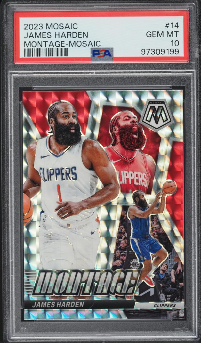 2023 Panini Mosaic Basketball James Harden #14