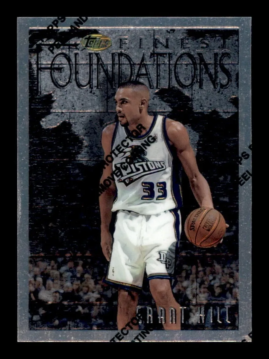 1996 Topps Finest Basketball Grant Hill #271 PSA 10