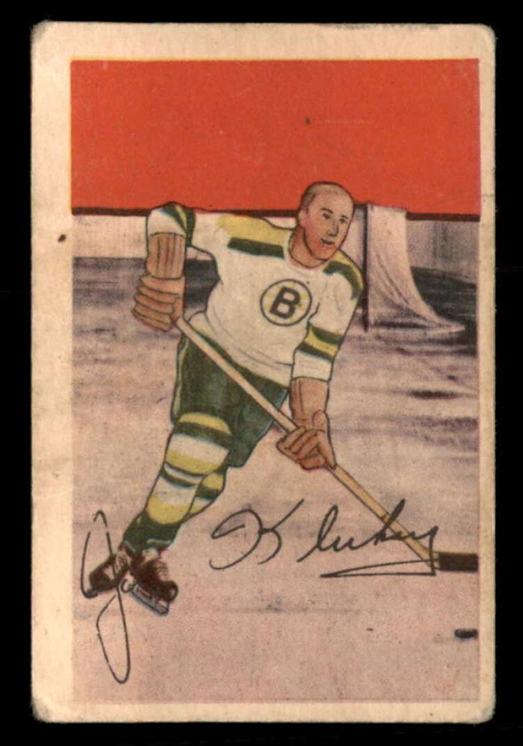 1952 Parkhurst Hockey Joe Klukay #75 PSA 5