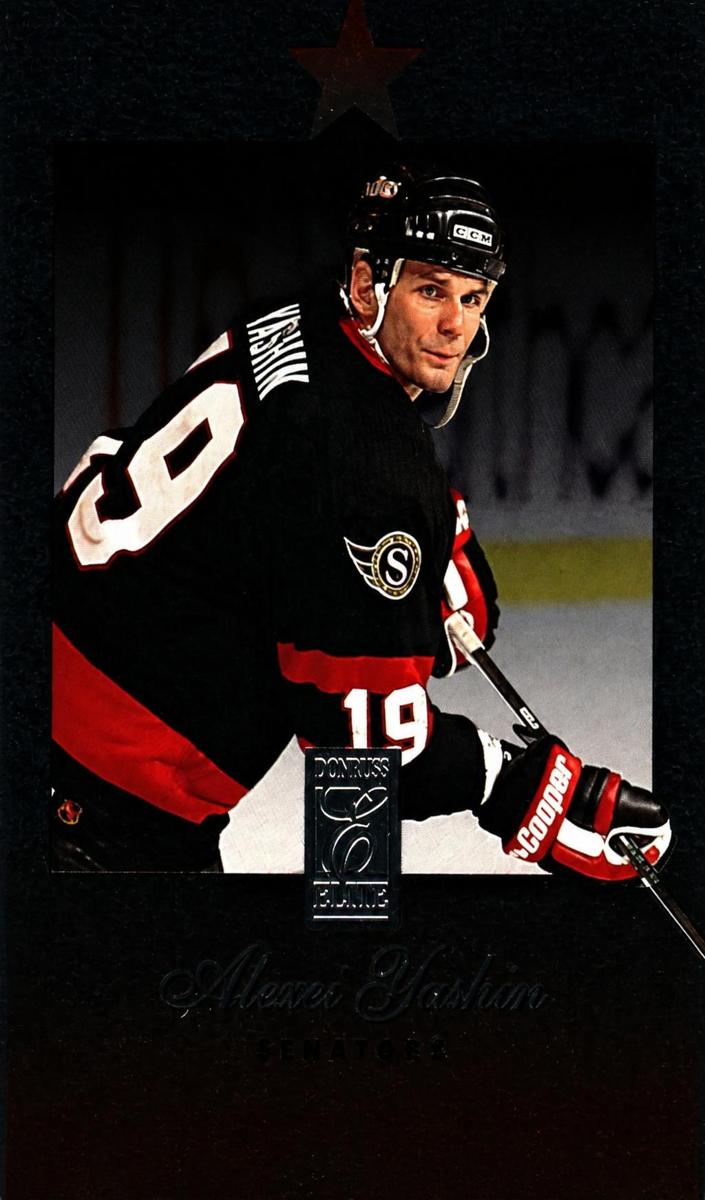 1995 Donruss Elite Hockey Alexei Yashin #79