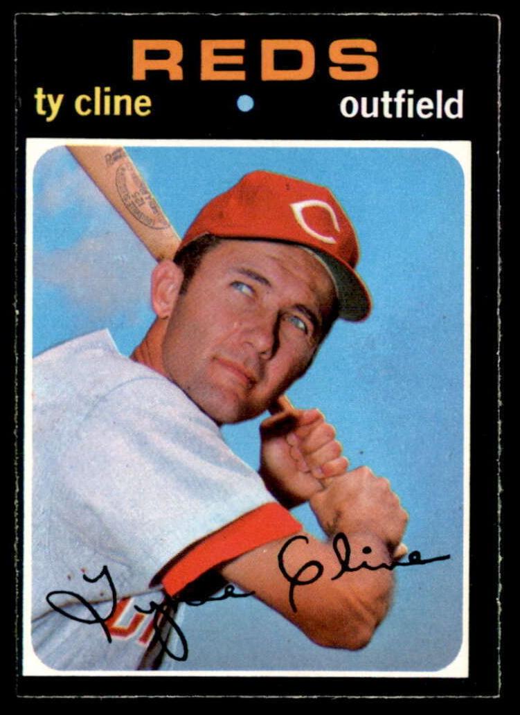 1971 O-Pee-Chee Baseball Ty Cline #319