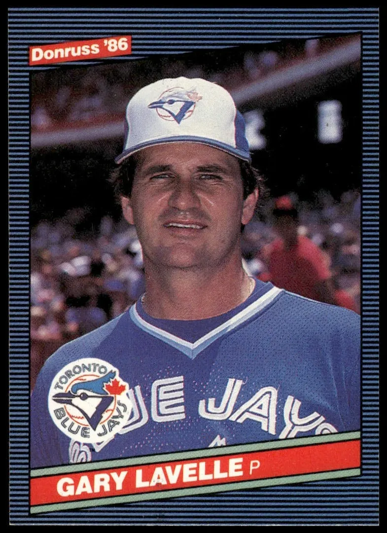 1986 Donruss Baseball Gary Lavelle #621