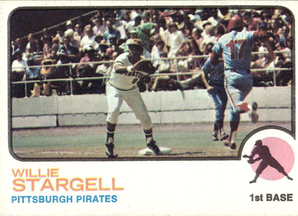 1973 Topps Baseball Willie Stargell #370 PSA 9