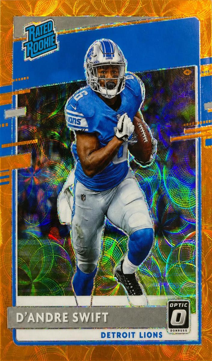 2023 Donruss Optic Football Orange Scope D'Andre Swift #155