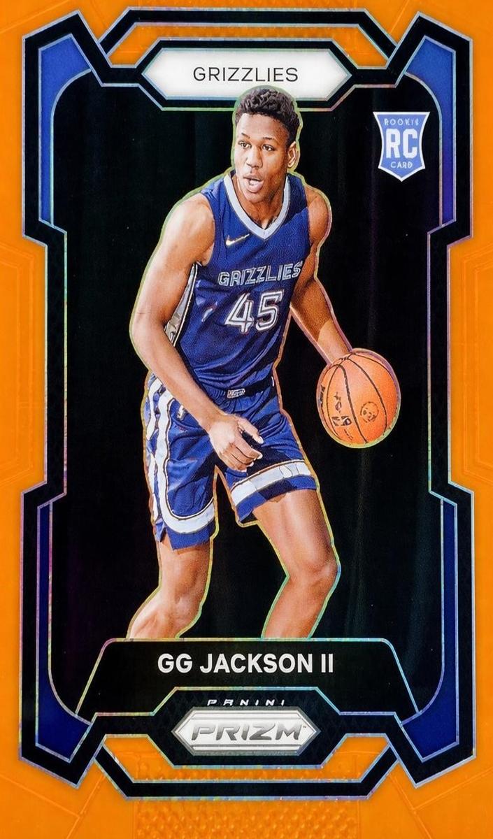 2023 Panini Prizm Basketball Orange GG Jackson II #179 PSA 10