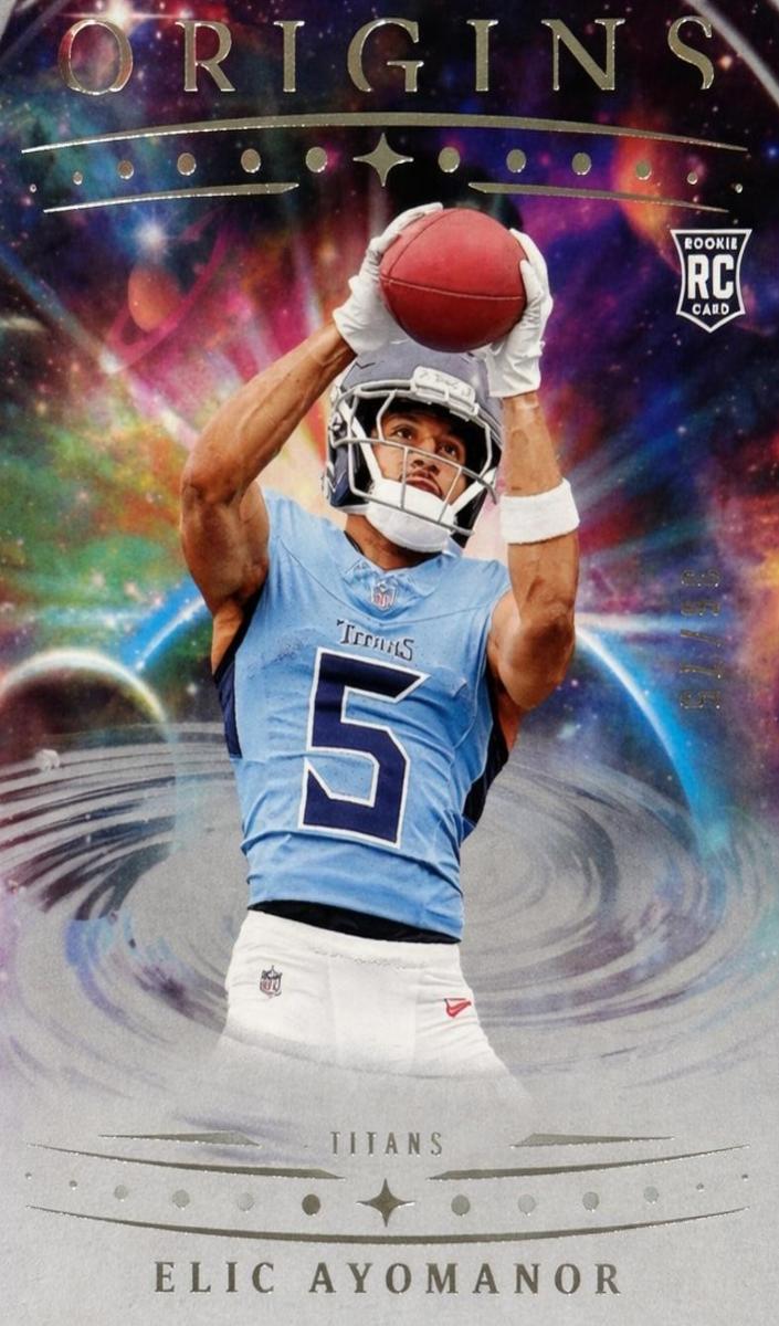 2025 Panini Origins Football Silver Elic Ayomanor #108