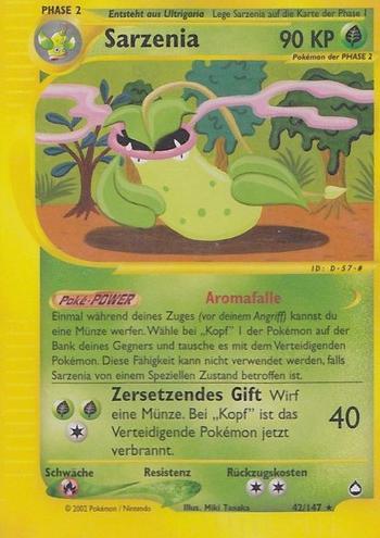 2003 Pokemon Aquapolis Victreebel #42