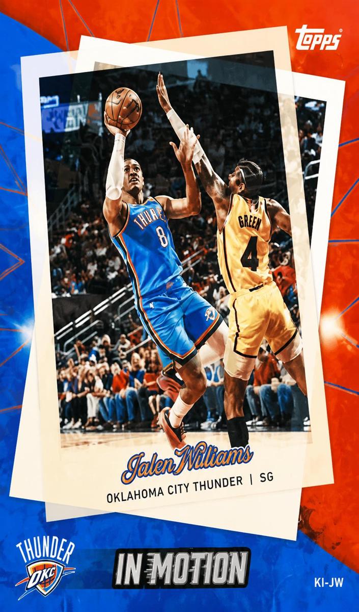 2025 Topps Match Attax Basketball Jalen Williams #KI-JW CGC 9