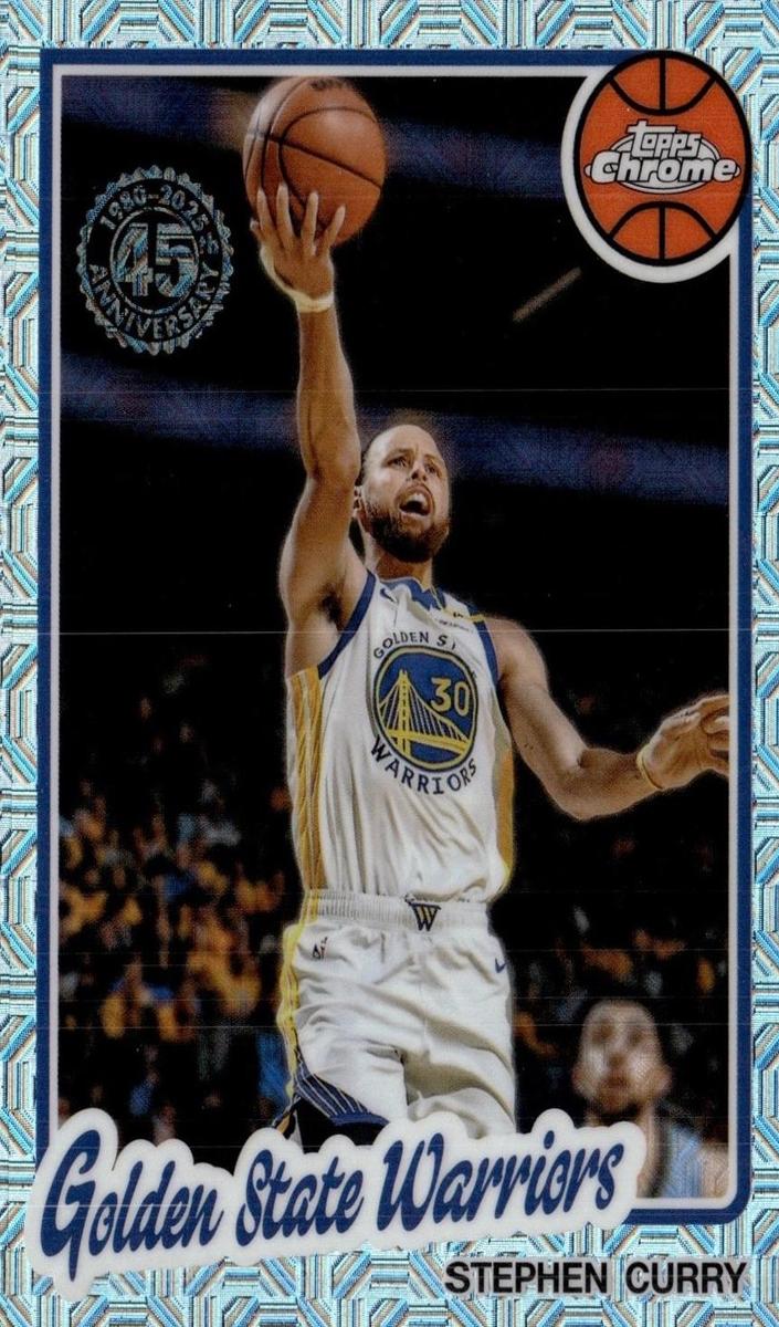 2025 Topps Basketball Stephen Curry #TC-SCU