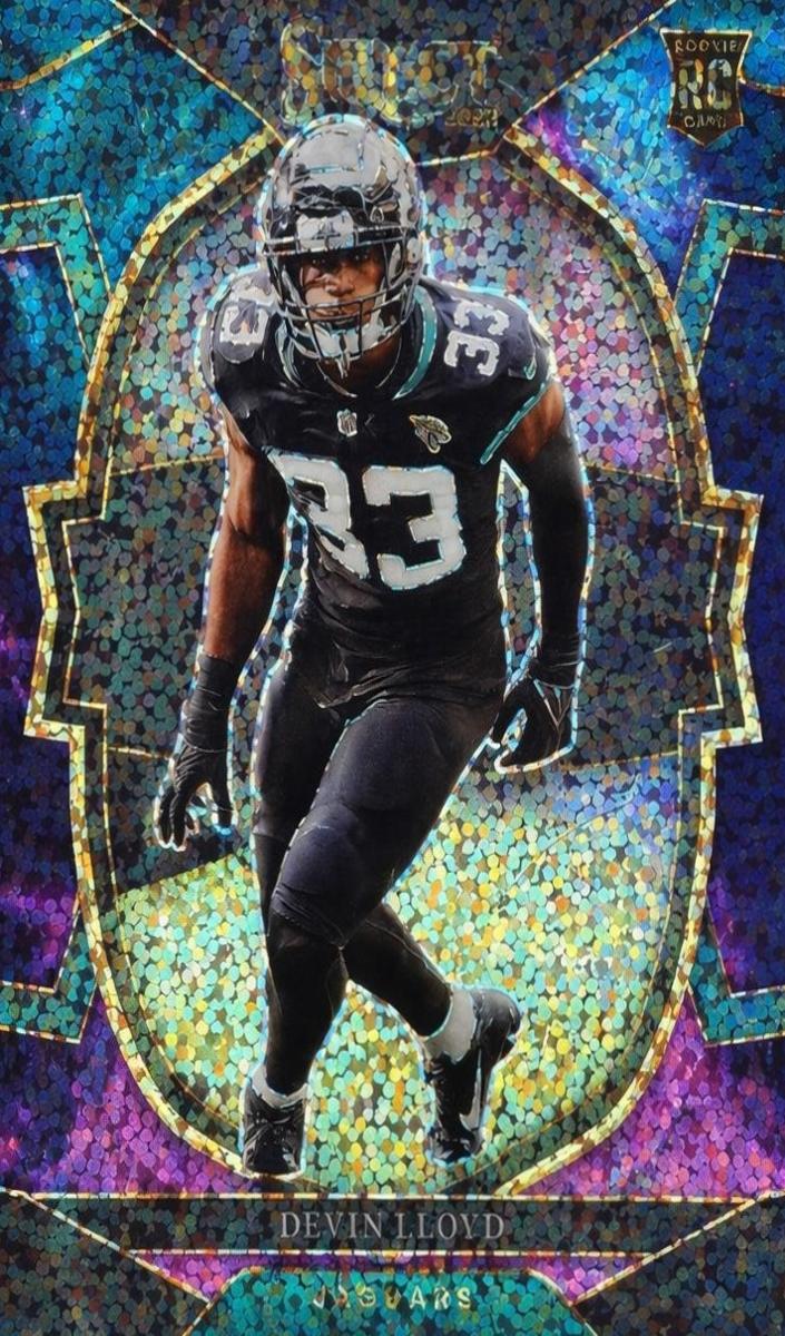 2022 Panini Select Football Cosmic Devin Lloyd #43