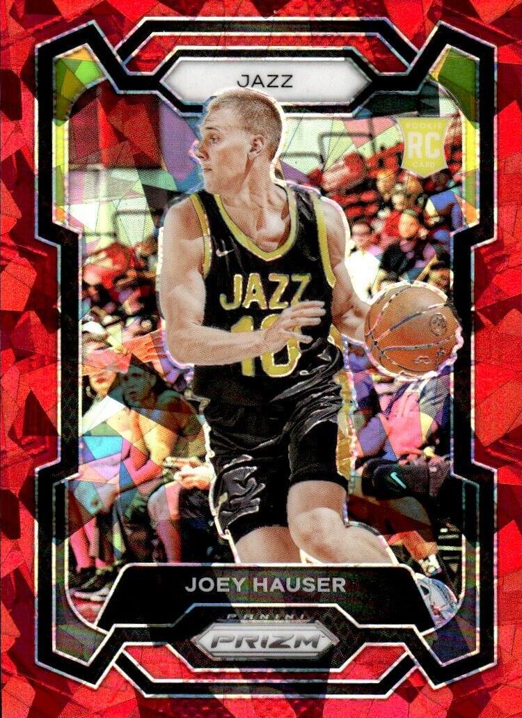 2023 Panini Prizm Basketball Red Ice Joey Hauser #293