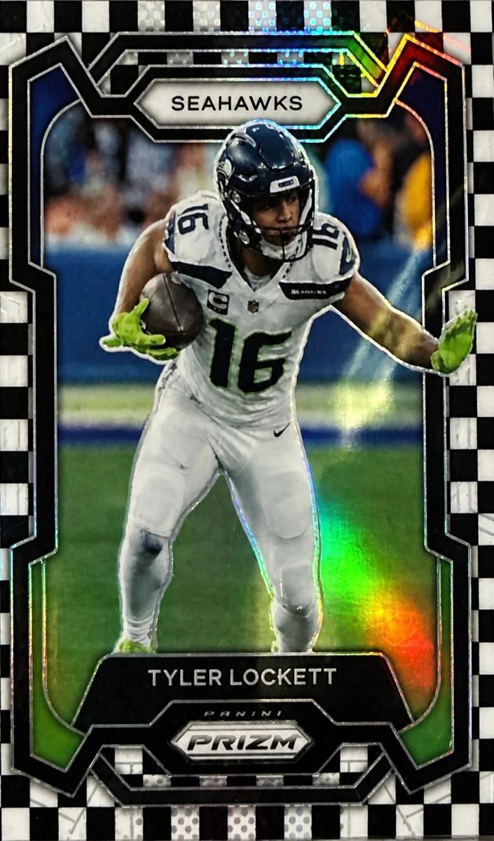 2023 Panini Prizm Football Black and White Checker Tyler Lockett #264