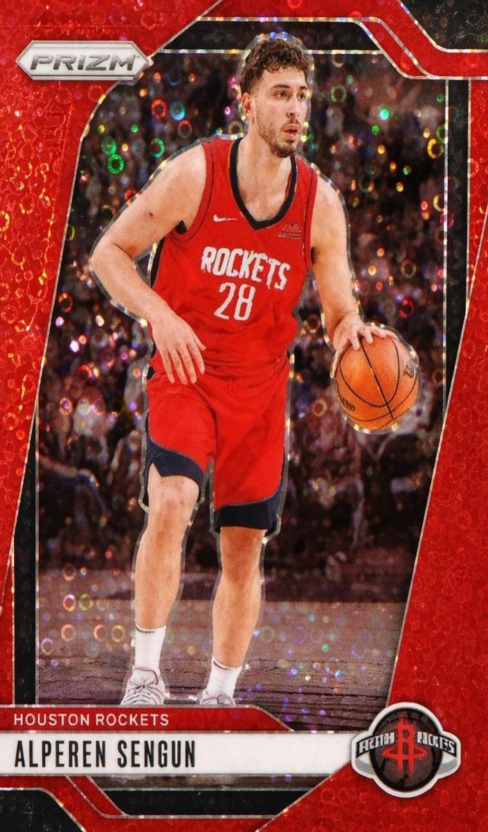 2024 Panini Prizm Basketball Fast Break Red Alperen Sengun #201