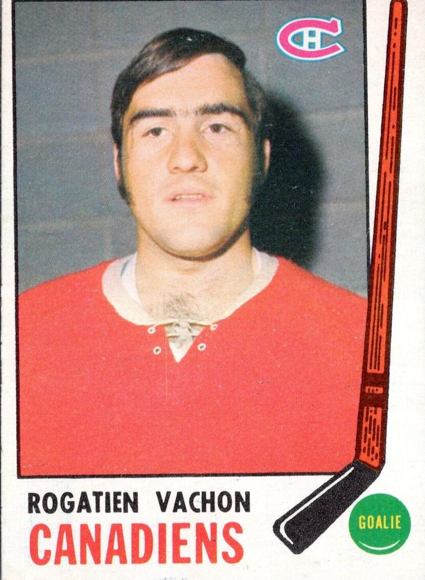 1969 O-Pee-Chee Hockey Rogatien Vachon #165