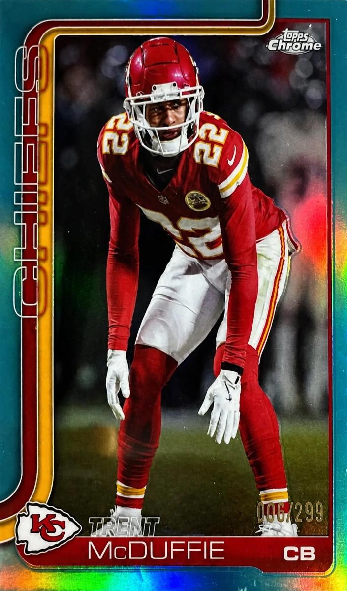2025 Topps Chrome Football Trent McDuffie #154