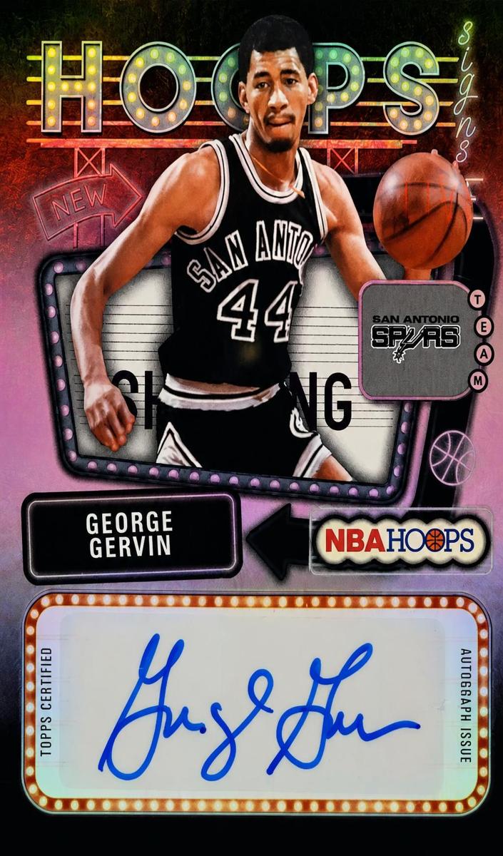 2025 Topps NBA Hoops Basketball George Gervin #HS-GG