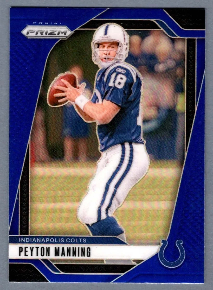 2024 Panini Prizm Football Blue Peyton Manning #126 CGC 9.5