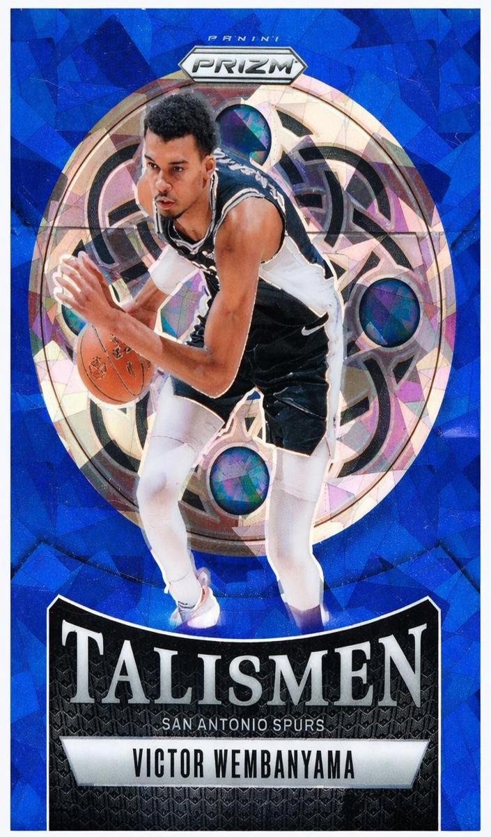 2024 Panini Prizm Basketball Blue Ice Victor Wembanyama #10 PSA 9