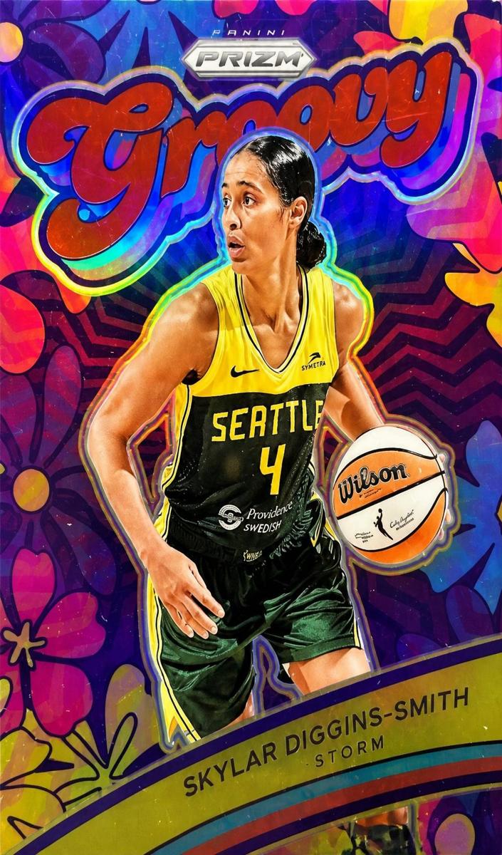2024 Panini Prizm WNBA Basketball Red Skylar Diggins-Smith #10
