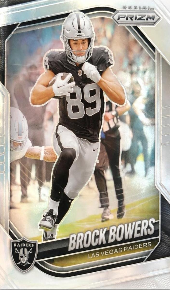 2025 Panini Prizm Football Silver Brock Bowers #6