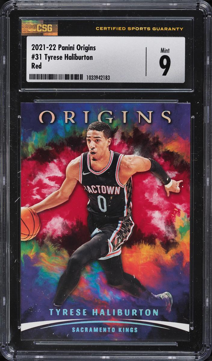 2021 Panini Origins Basketball Red Tyrese Haliburton #31