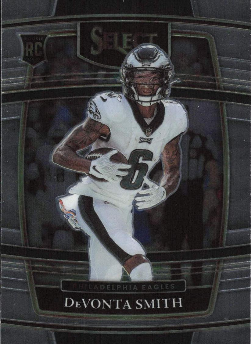 2021 Panini Select Football DeVonta Smith #49