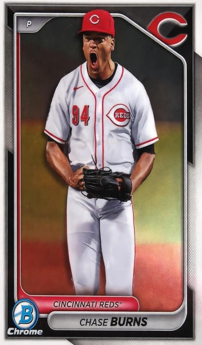 2024 Bowman Draft Chrome Baseball Chase Burns #BDC-55 PSA 9