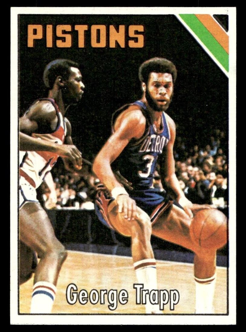 1975 Topps Basketball George Trapp #84 PSA 7.5