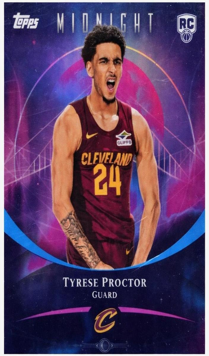 2025 Topps Midnight Basketball Zodiac Tyrese Proctor #98