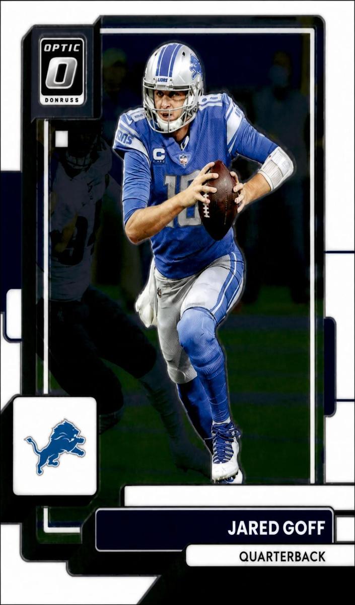 2022 Donruss Optic Football Jared Goff #64 SGC 9.5