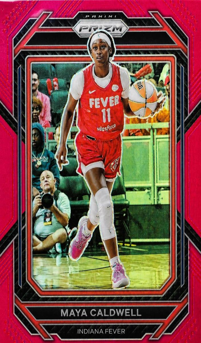 2023 Panini Prizm WNBA Basketball Red Maya Caldwell #16 PSA 9