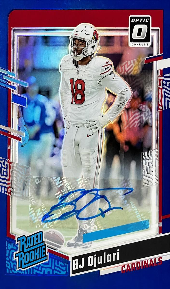 2023 Donruss Optic Football Blue BJ Ojulari #201