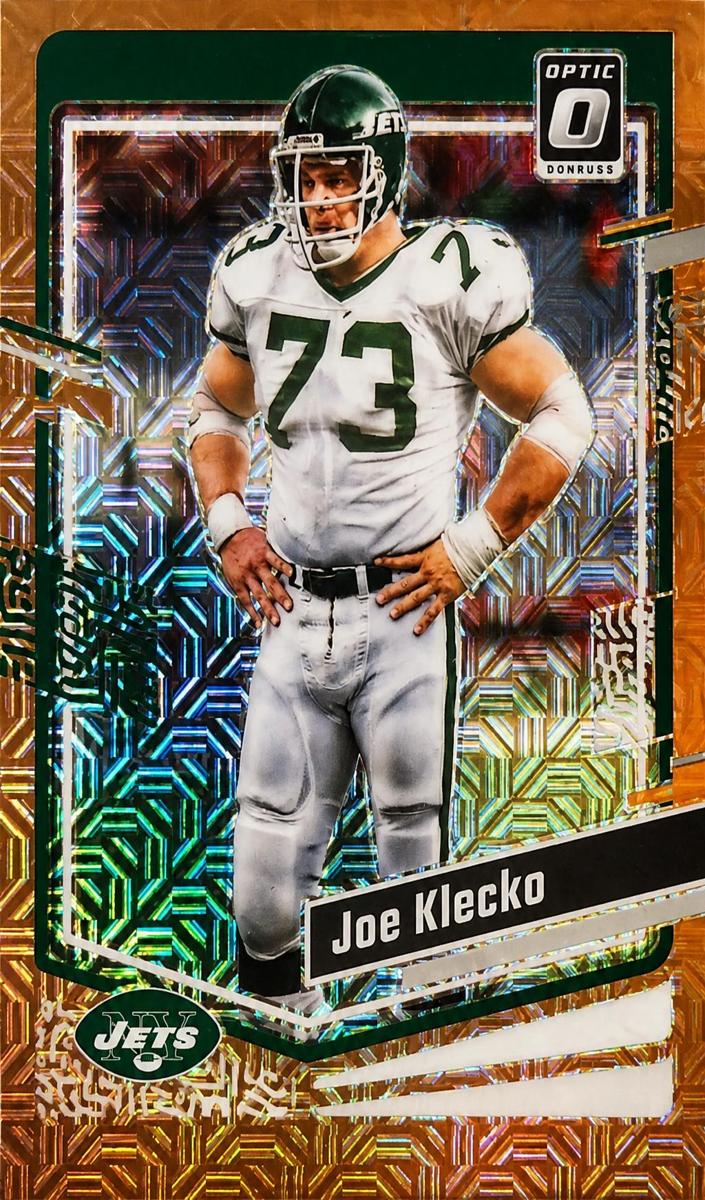 2023 Donruss Optic Football Bronze Mojo Joe Klecko #153