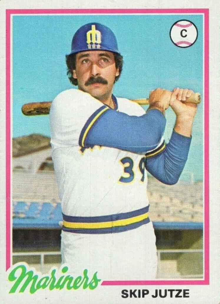 1978 Topps Baseball Skip Jutze #532 PSA 9
