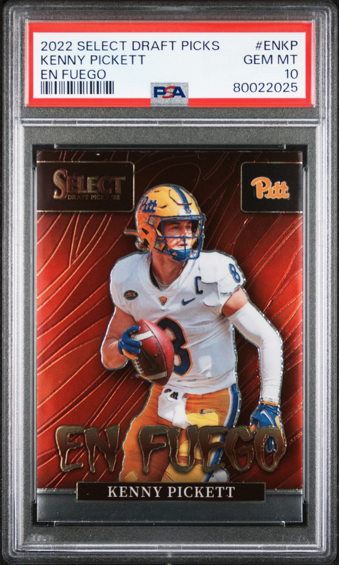 2022 Panini Select Draft Picks Football Kenny Pickett #EN-KP
