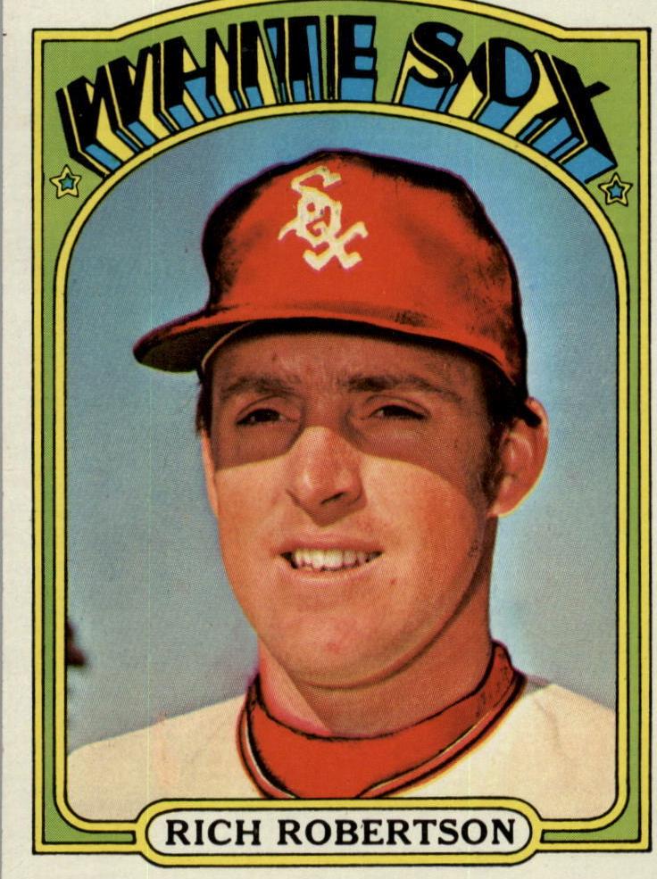 1972 Topps Baseball Rich Robertson #618 PSA 8.5