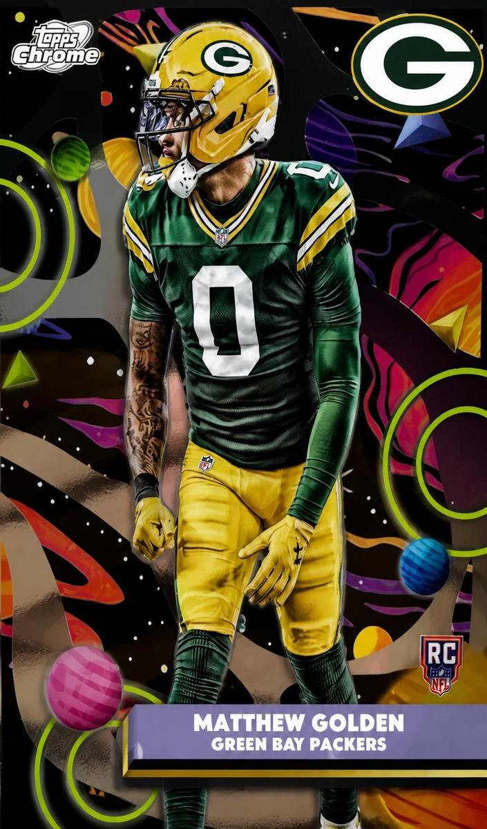 2025 Topps Cosmic Chrome Football Matthew Golden #137
