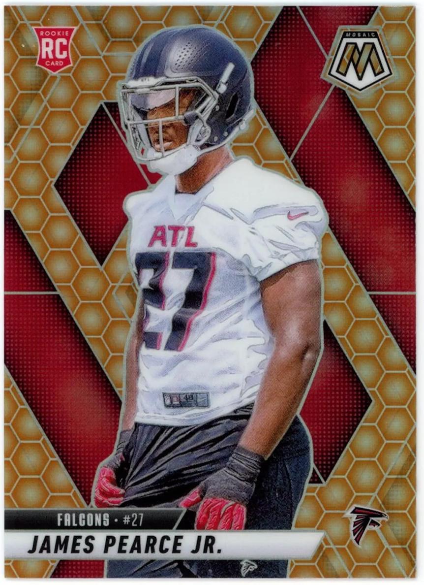 2025 Panini Mosaic Football Honeycomb James Pearce Jr. #357