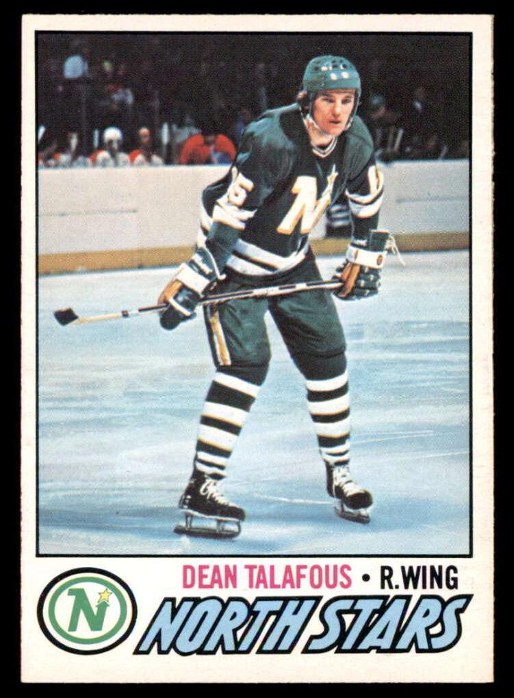 1977 O-Pee-Chee Hockey Dean Talafous #49 PSA 8.5