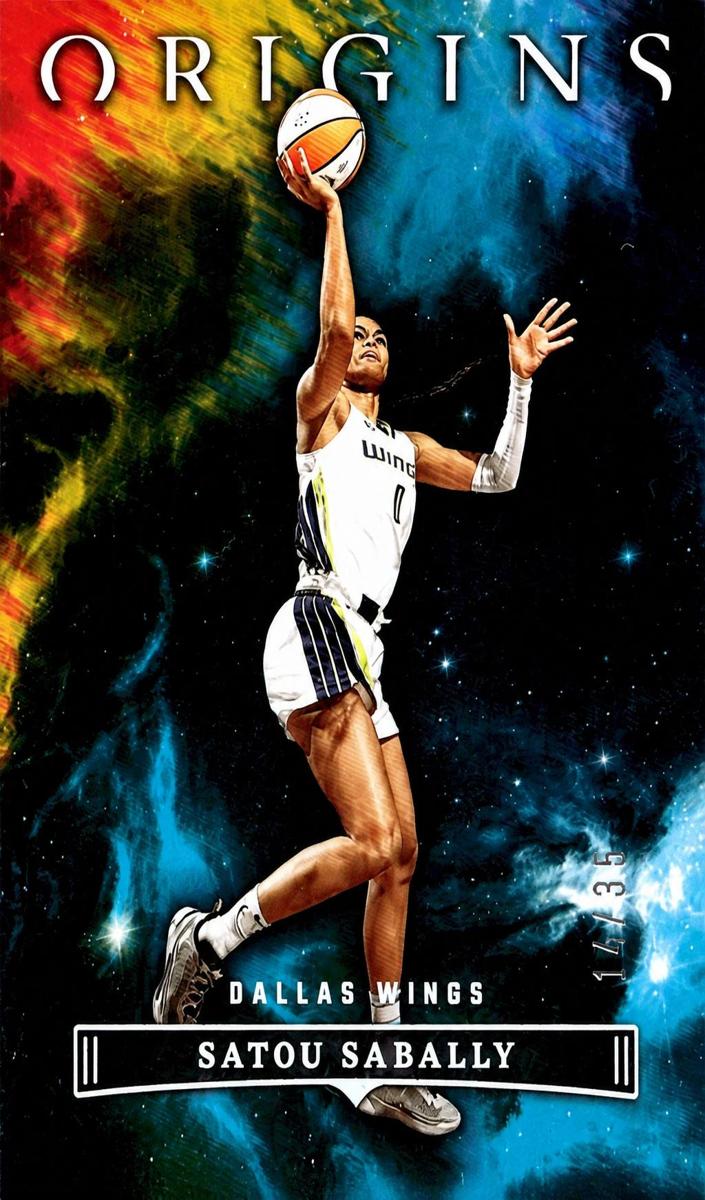 2023 Panini Origins WNBA Basketball Teal Satou Sabally #45